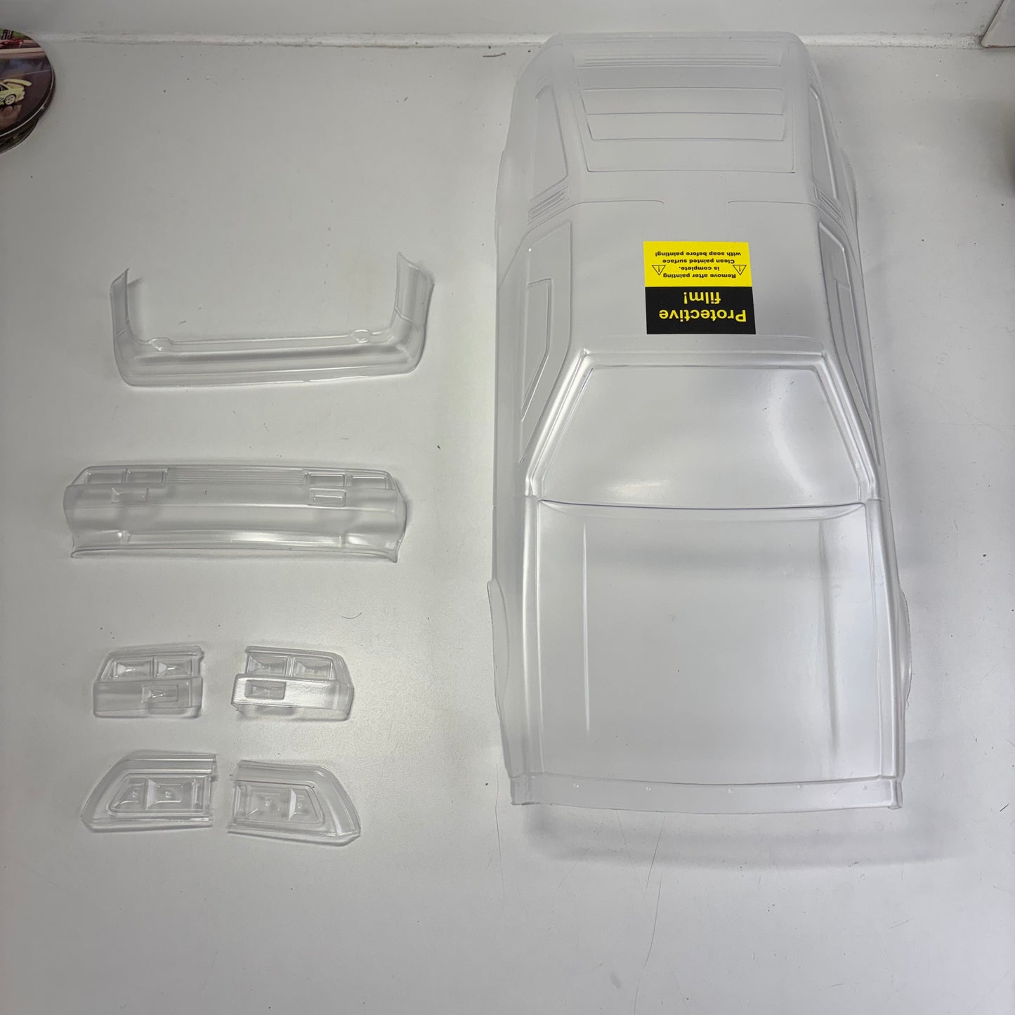 Aplastics Delorean Clear Bodyshell