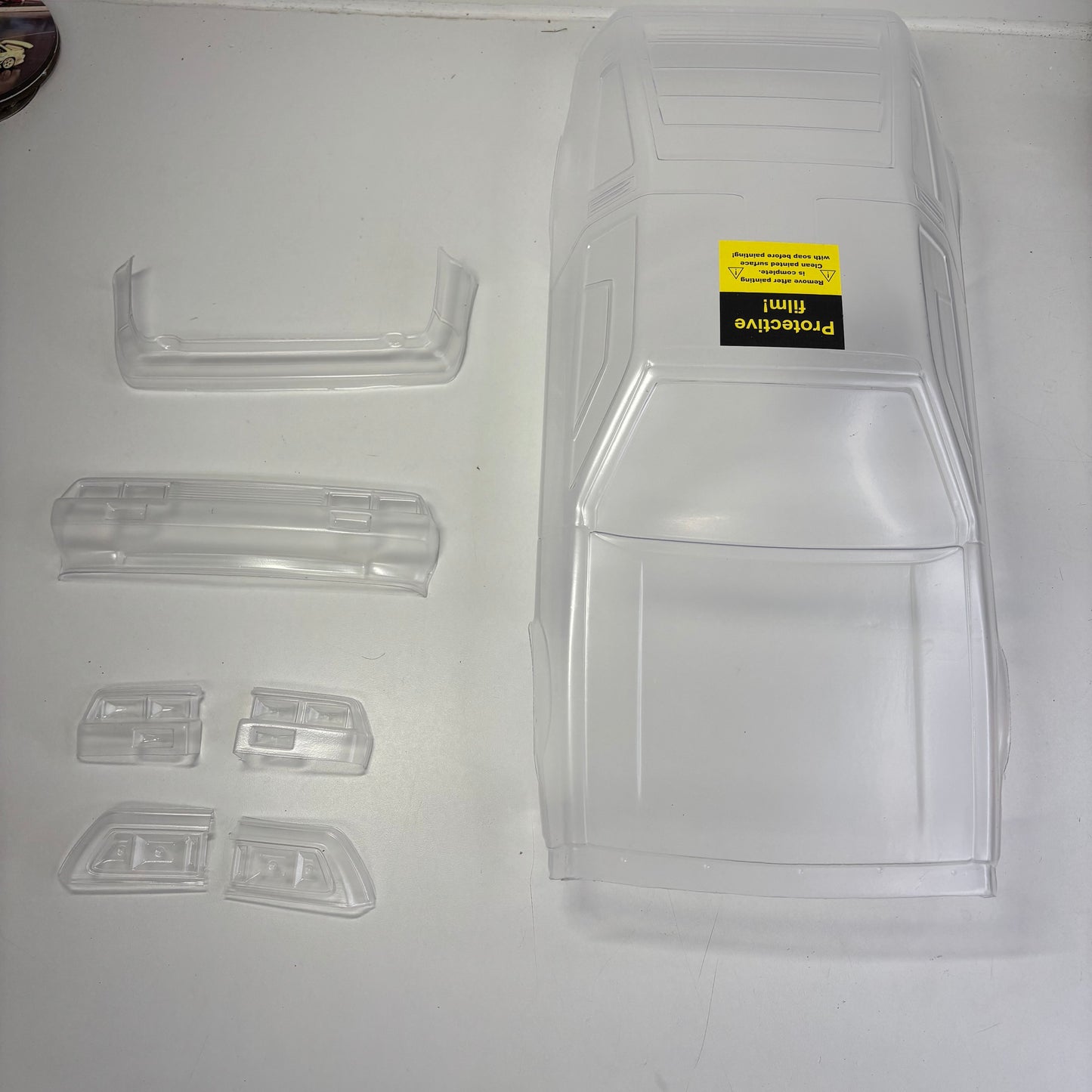 Aplastics Delorean Clear Bodyshell