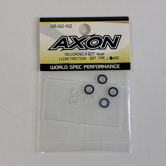 Axon REVORING II SET 4pair (LOW FRICTION: SOFT TYPE ) Shock Spares