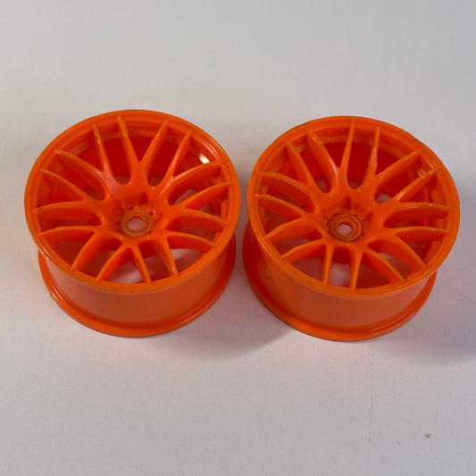 Overdose Work OD 7mm Offset Orange Wheels
