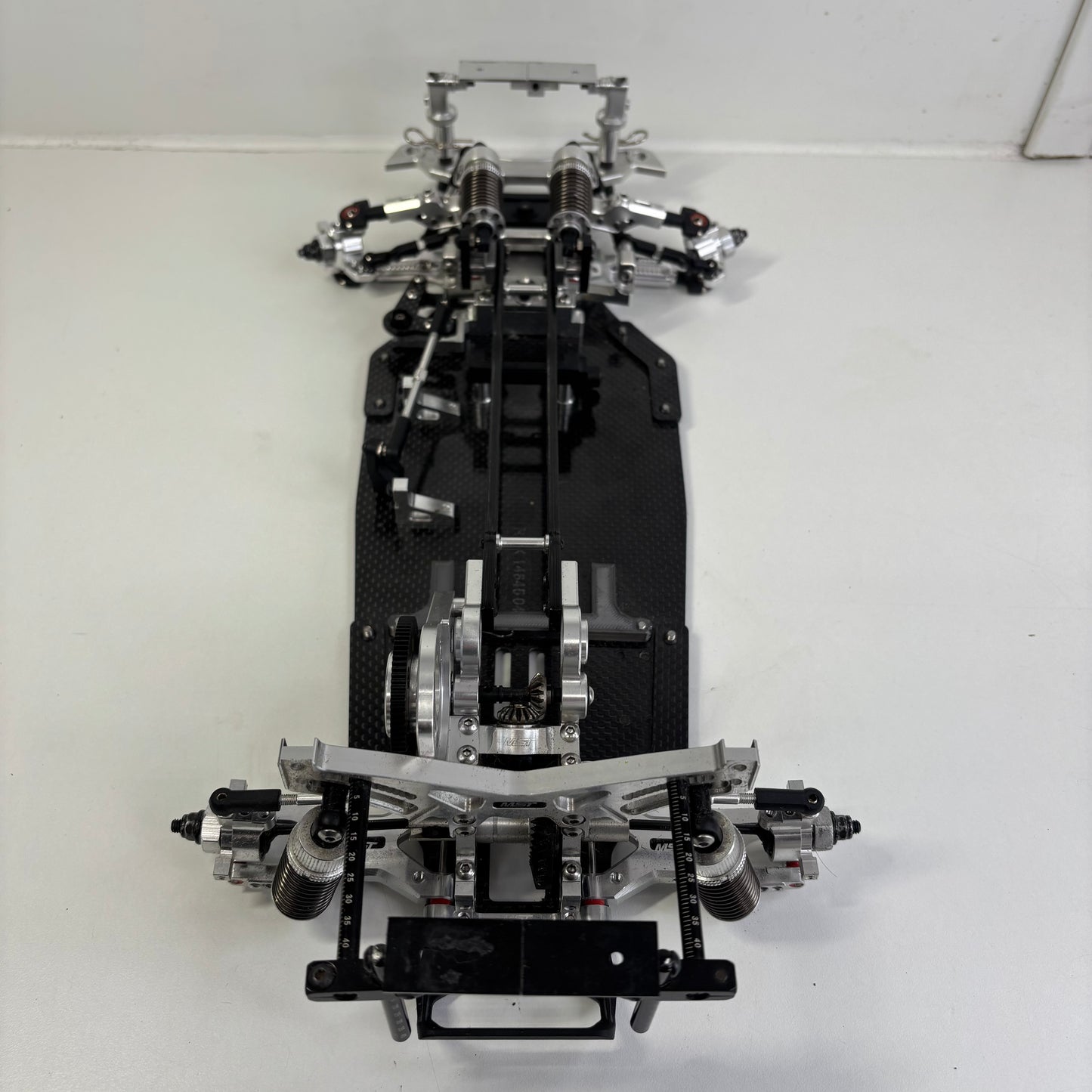 MST RMX Silver Full Alloy Carbon Drift Chassis RWD IFS