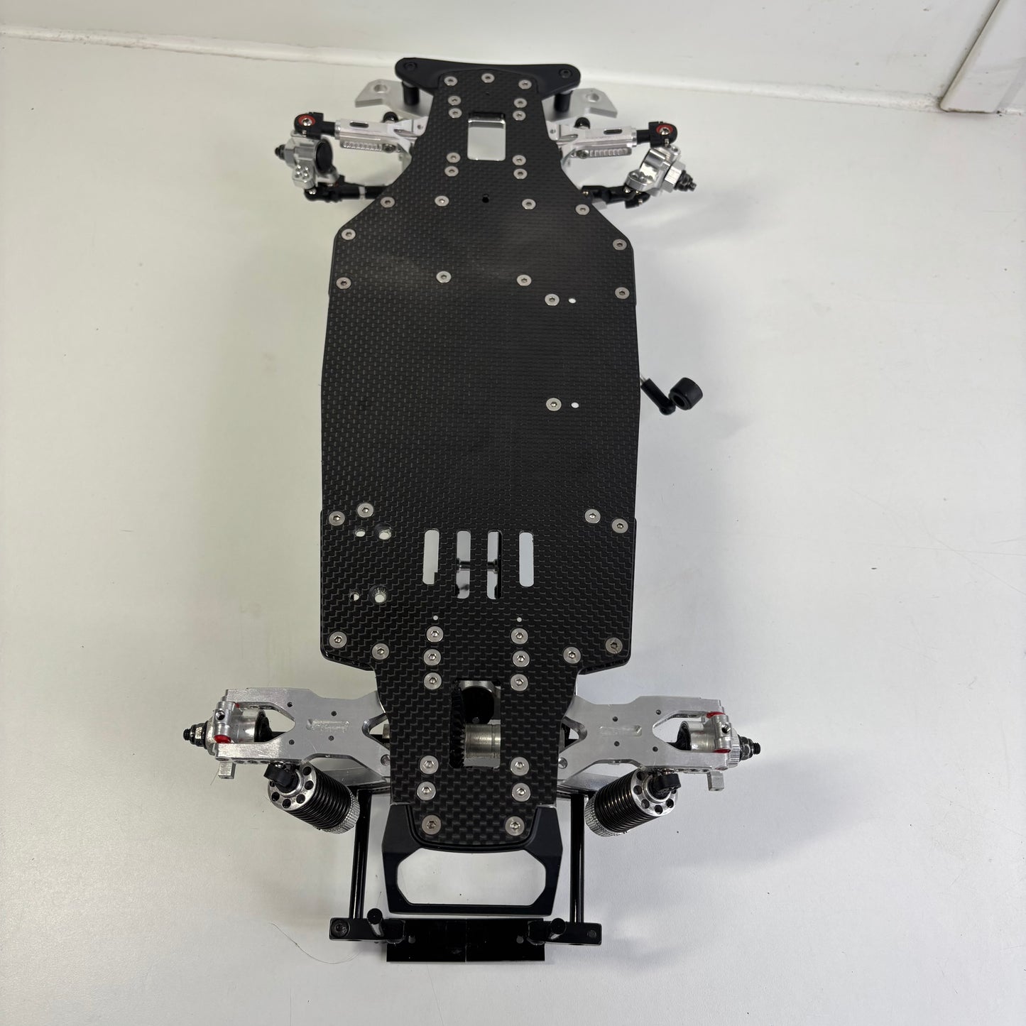 MST RMX Silver Full Alloy Carbon Drift Chassis RWD IFS