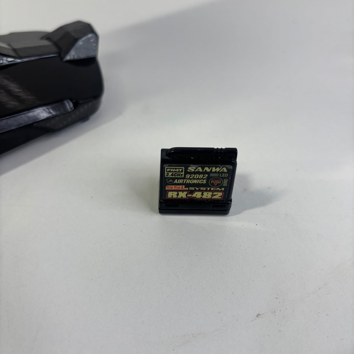 Sanwa MT44 Controller & Receiver Piano Black Limited Edition Carbon Wrap