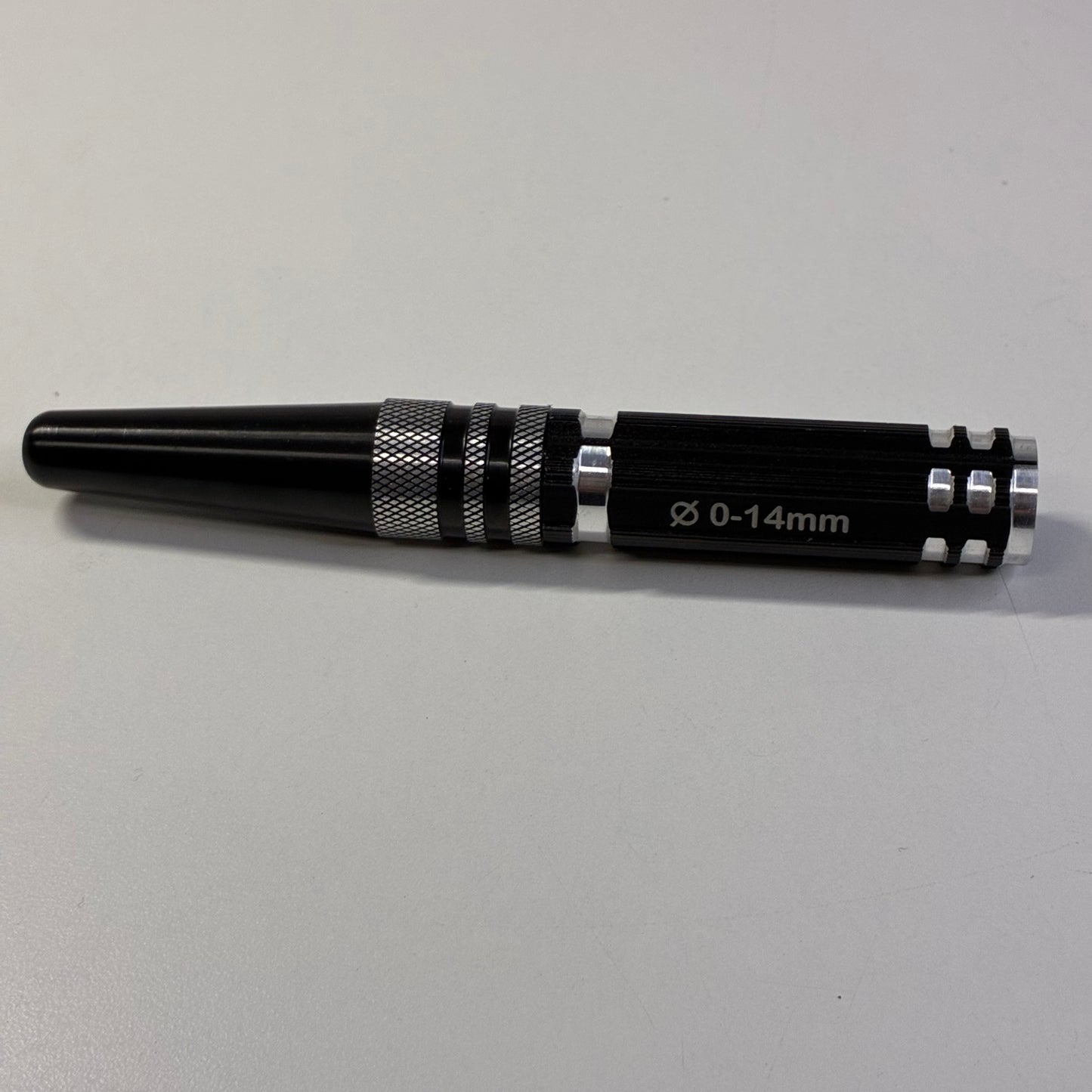 Yeah Racing 0-14mm Body Shell Reamer Black Alloy