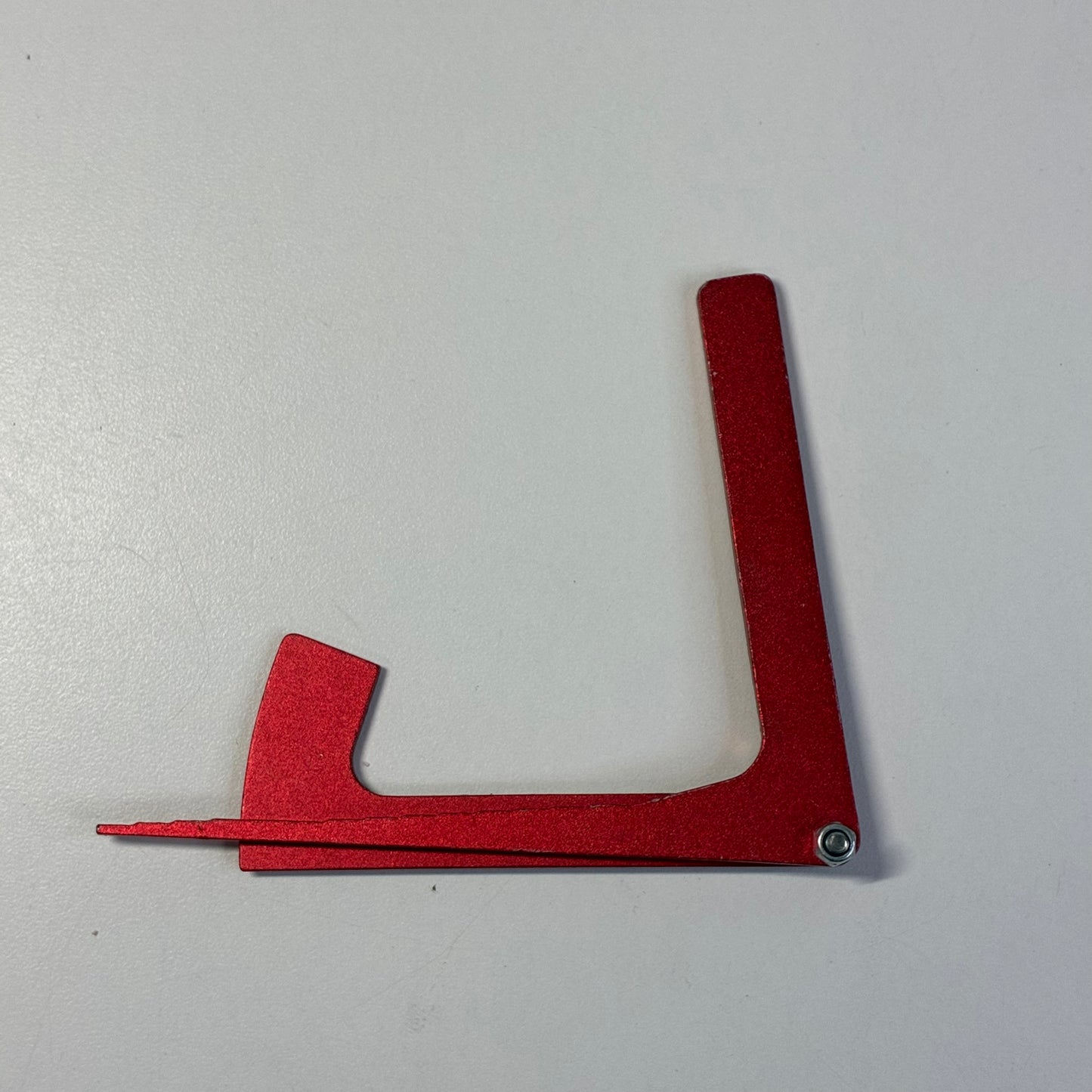 Yeah Racing Red Alloy Camber Gauge