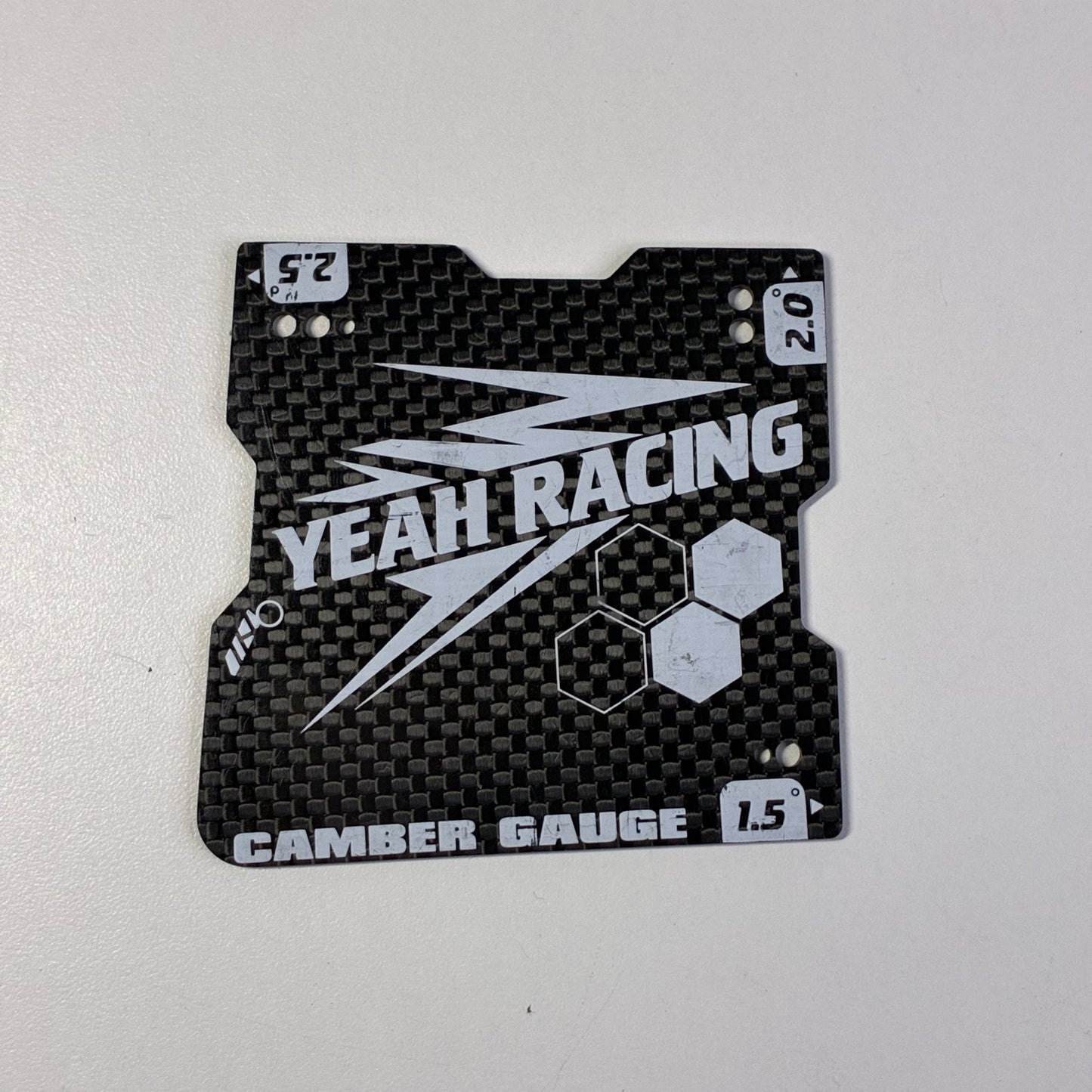 Yeah Racing Camber Gauge Carbon