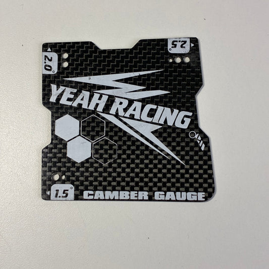 Yeah Racing Camber Gauge Carbon