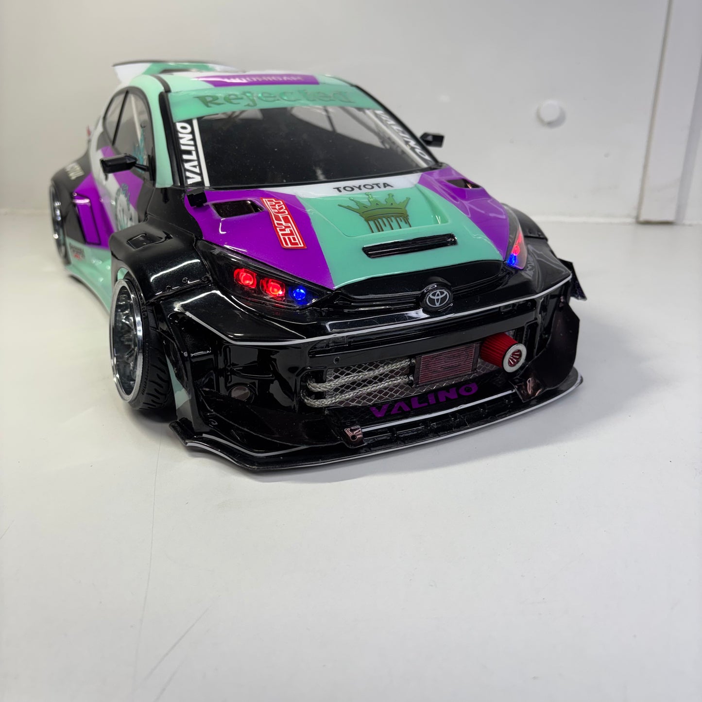 Toyota Yaris GR Bodyshell With LED's 200mm+