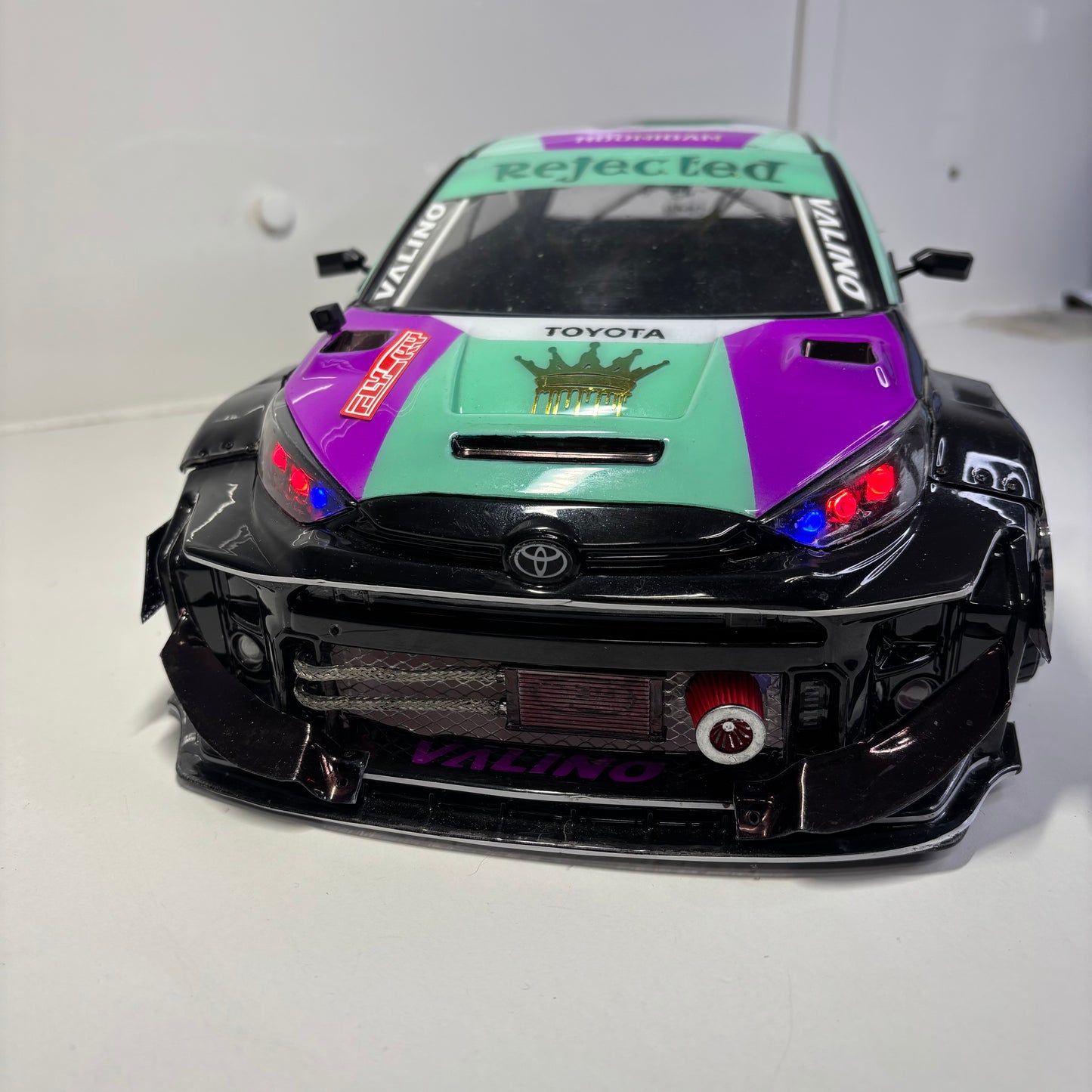 Toyota Yaris GR Bodyshell With LED's 200mm+
