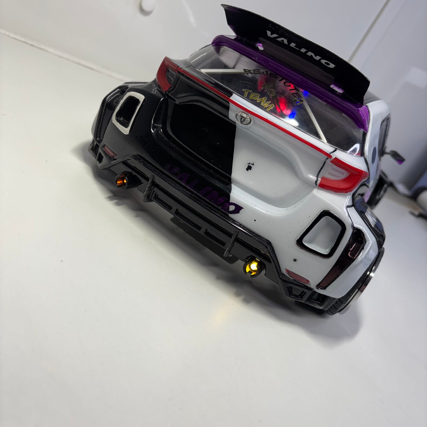 Toyota Yaris GR Bodyshell With LED's 200mm+