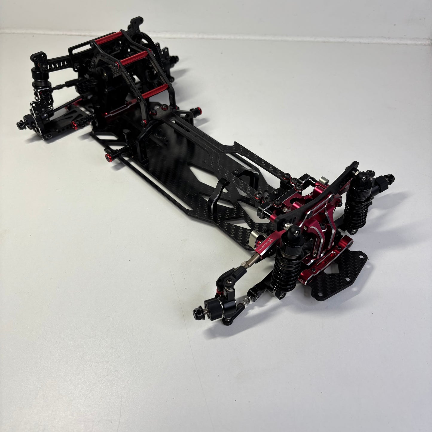 Reve D MC1 RWD Drift Chassis Upgraded Carbon/Alloy Red