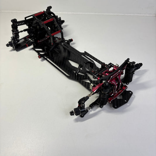 Reve D MC1 RWD Drift Chassis Upgraded Carbon/Alloy Red