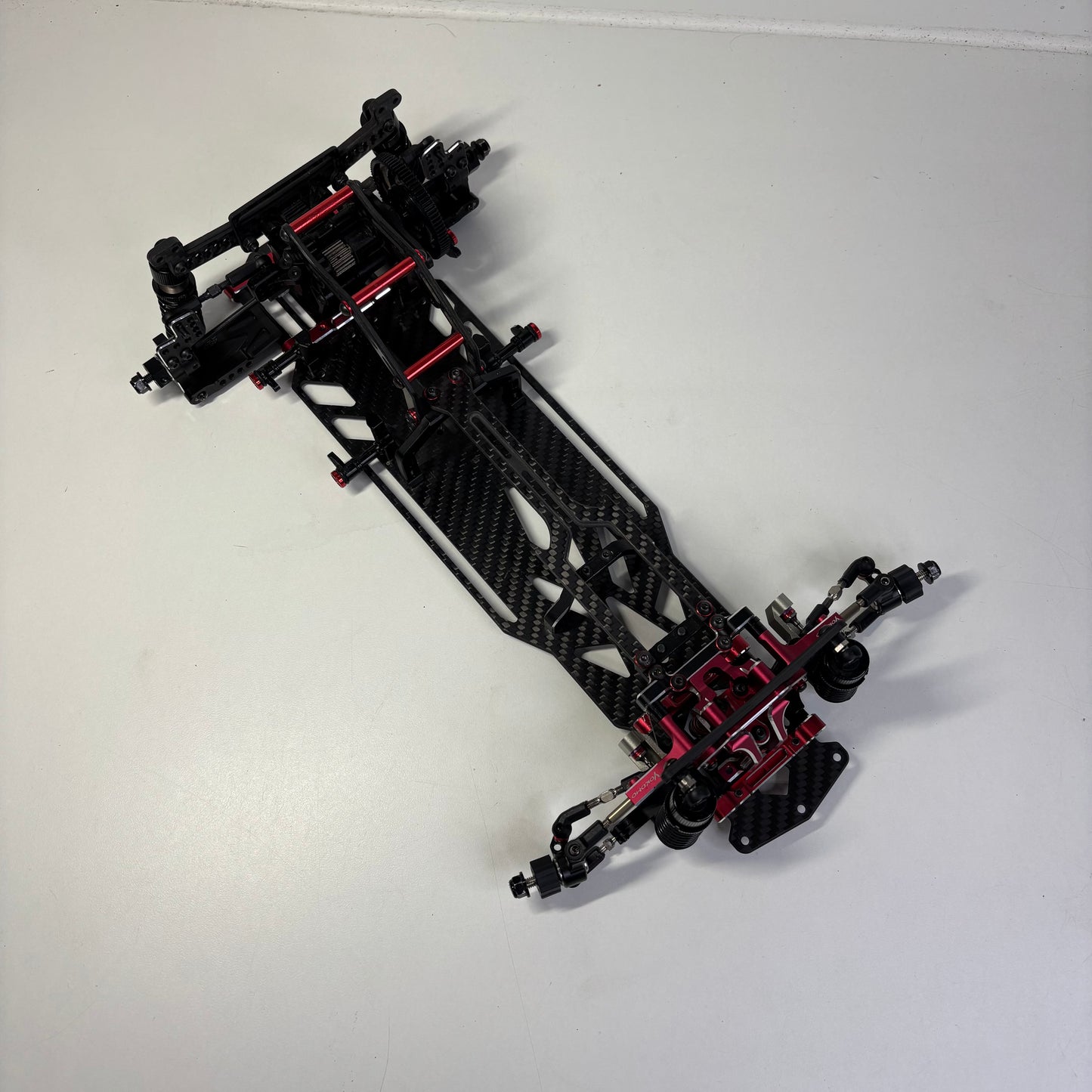 Reve D MC1 RWD Drift Chassis Upgraded Carbon/Alloy Red