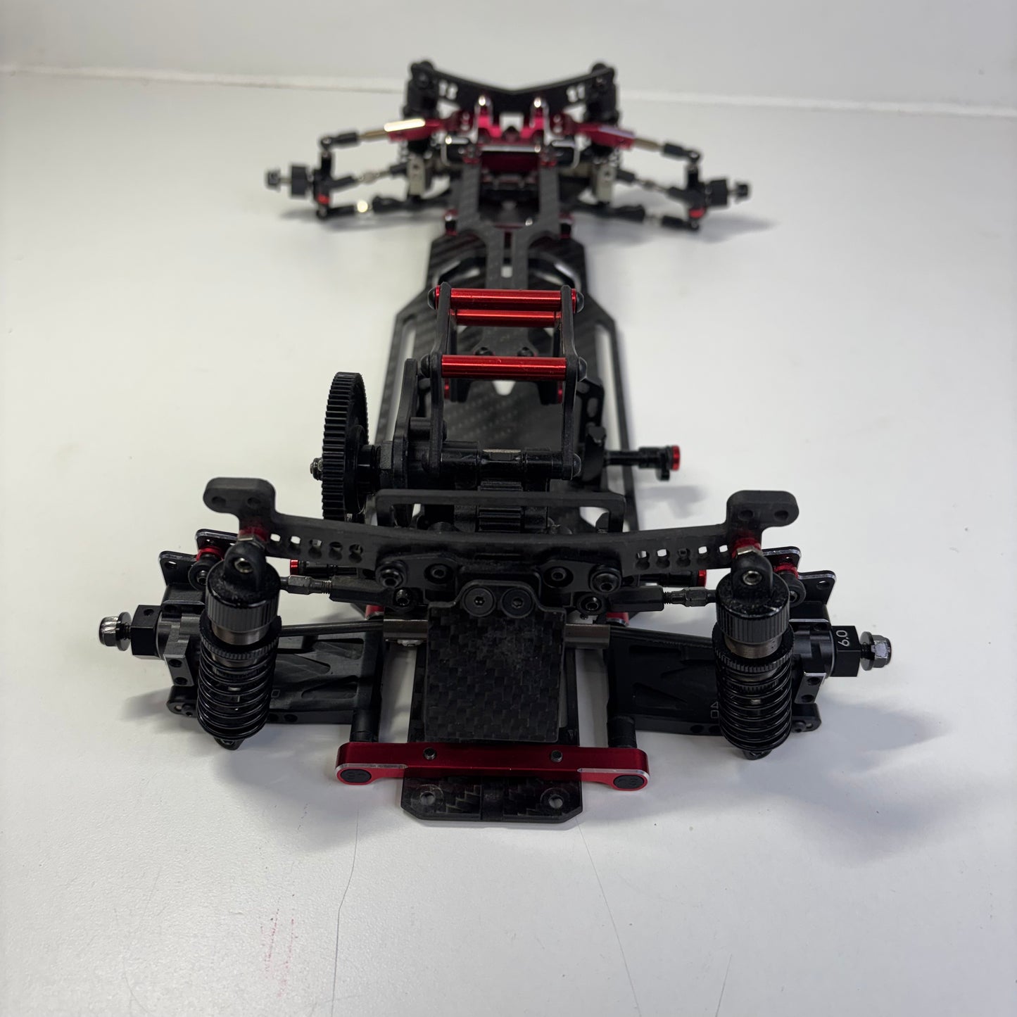 Reve D MC1 RWD Drift Chassis Upgraded Carbon/Alloy Red