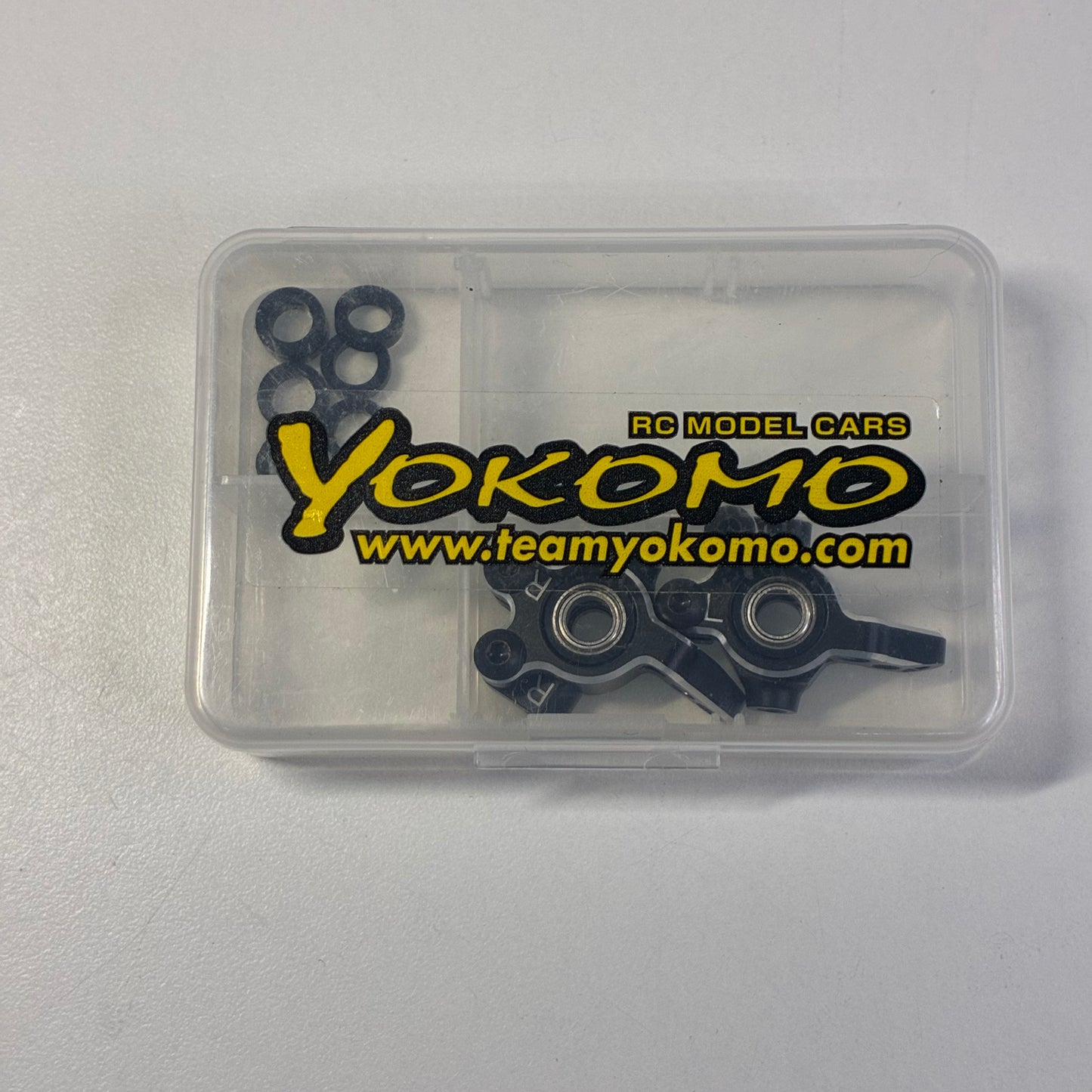 Yokomo Team Front Black Alloy Knuckles MD1 MD2 etc