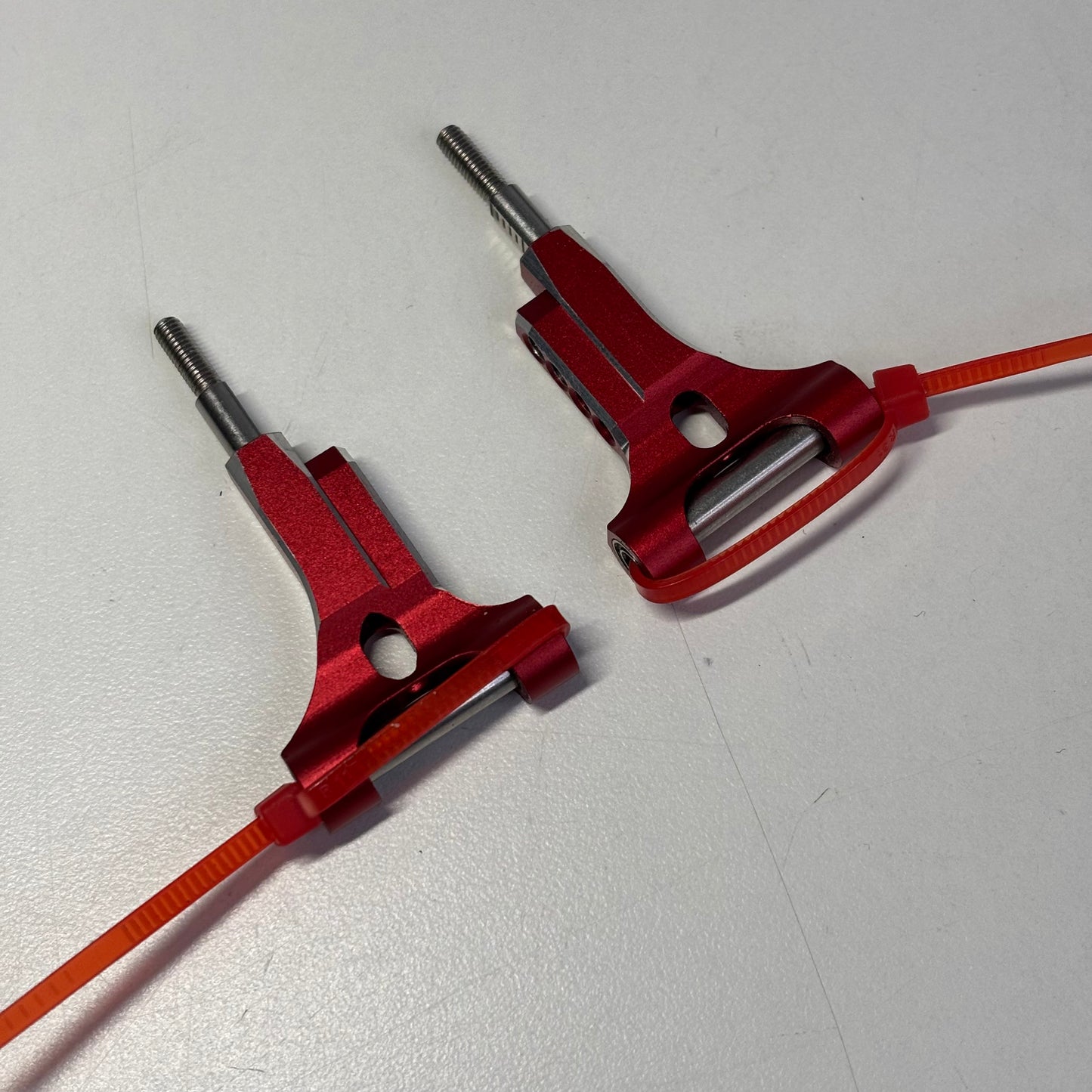 Rhino Racing Shark Front Arms Red Alloy