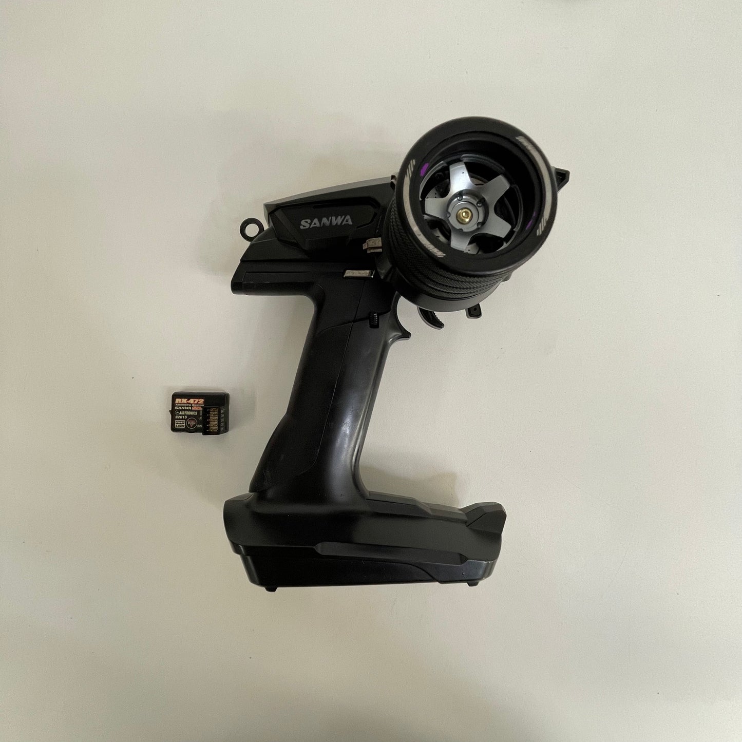 Sanwa MT44 RC Controller RX-472 Receiver 2.4GHz SSL & Alloy Wheel