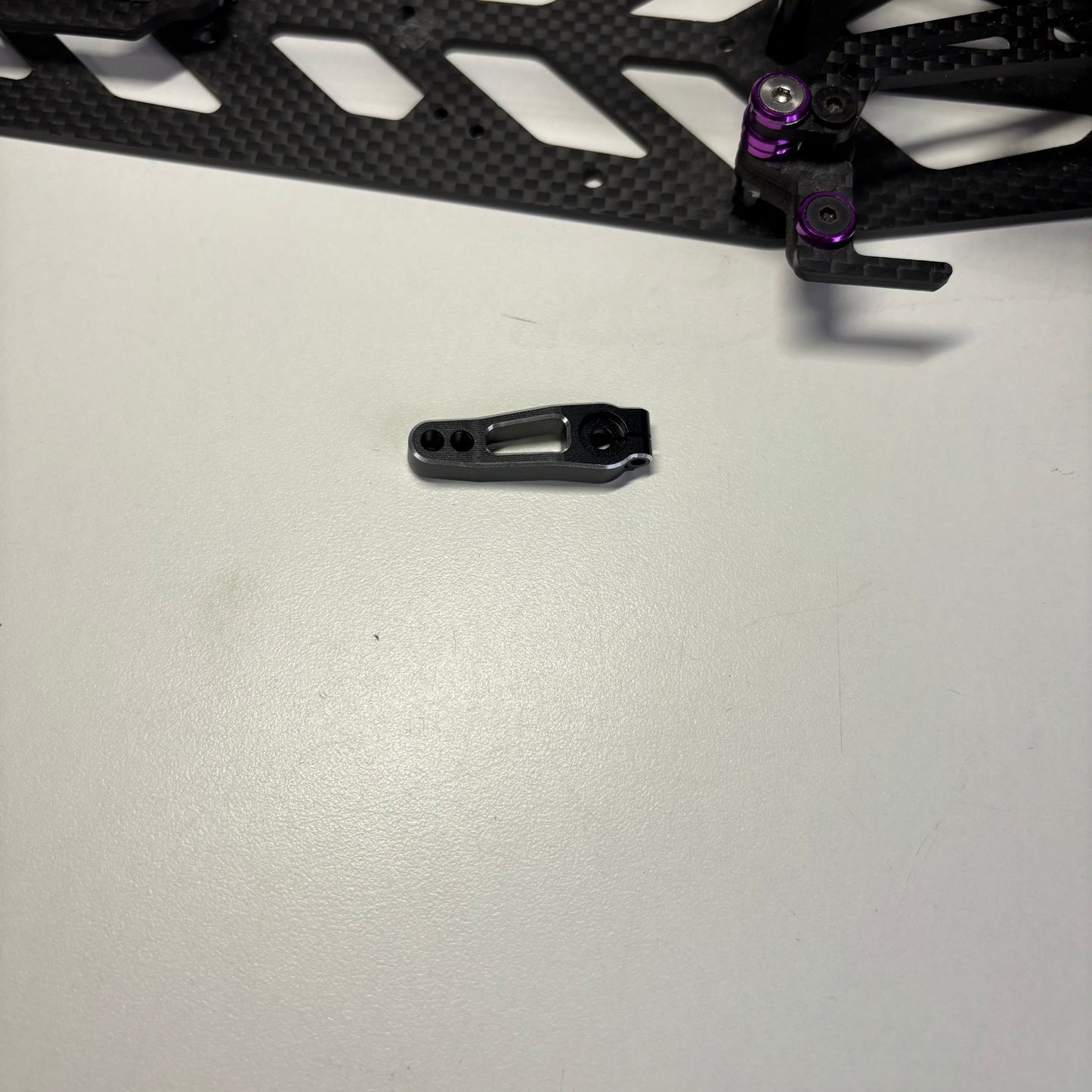 Yokomo MD1.0 Master Drift RWD Carbon Alloy Silver Purple Chassis