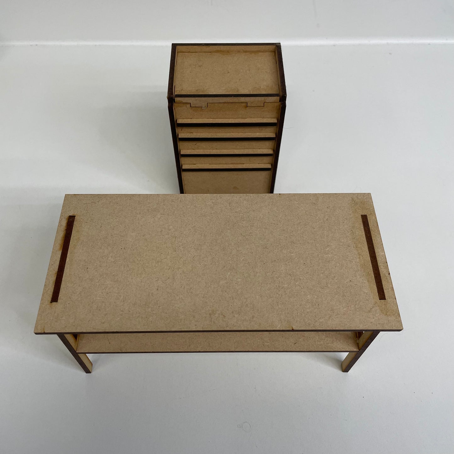 Scale Accessories Wooden Tool Box Workbench