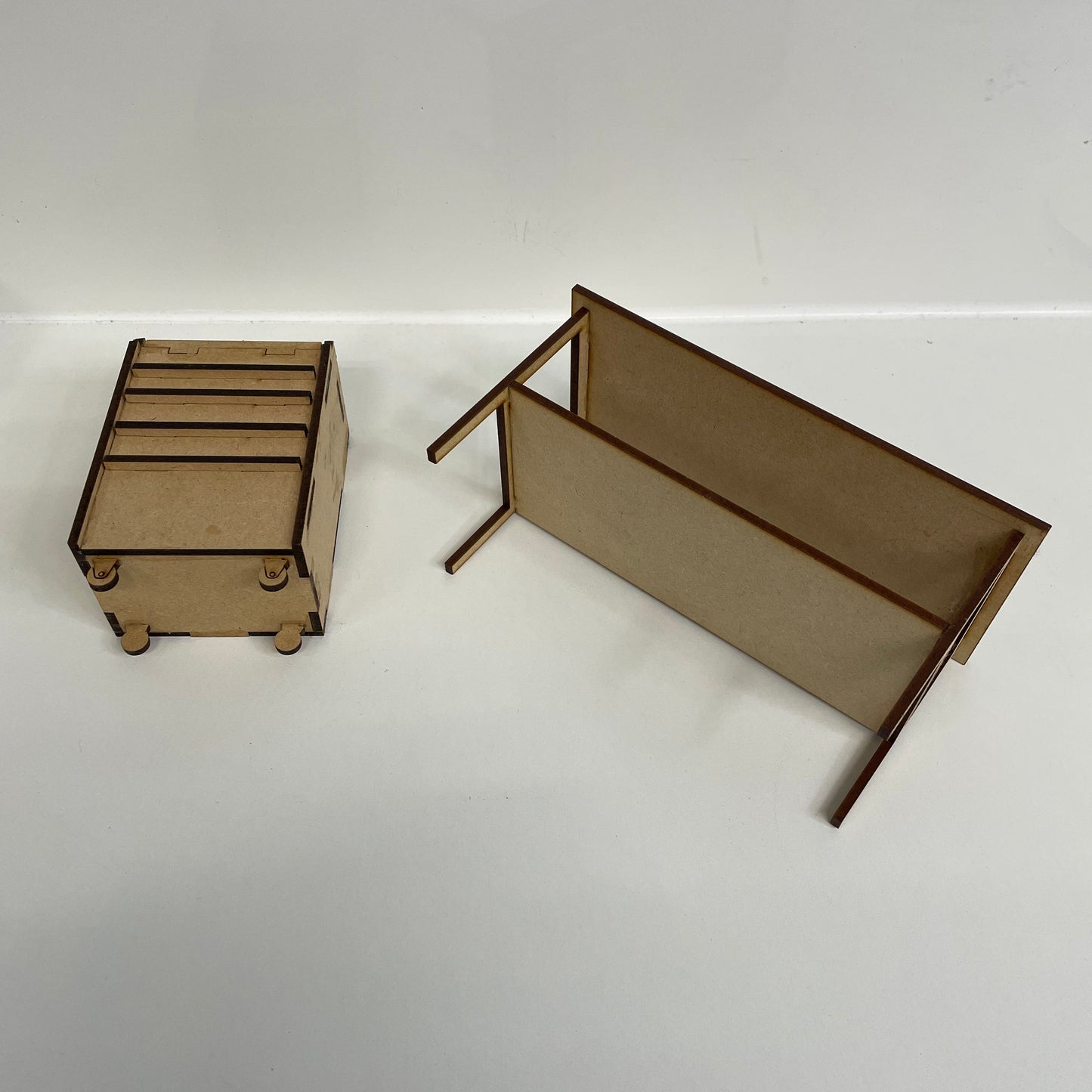 Scale Accessories Wooden Tool Box Workbench