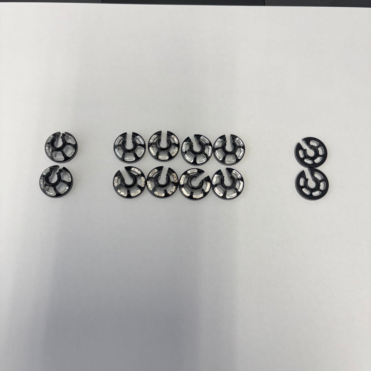 Reve D Spring Retainers +6 +4 0 Black Alloy