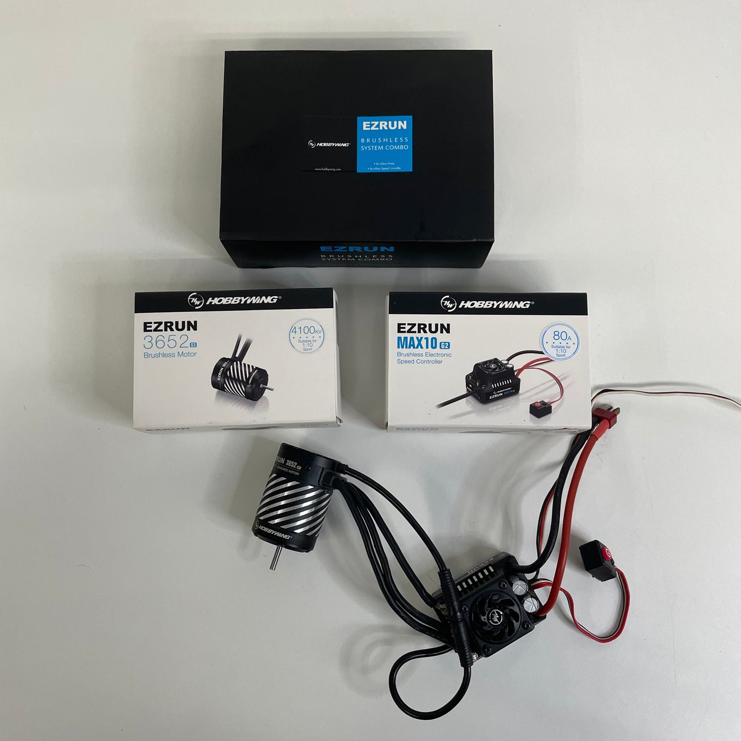 Hobbywing EZRUN Max10 G2 Brushless Sensored ESC & Motor Combo
