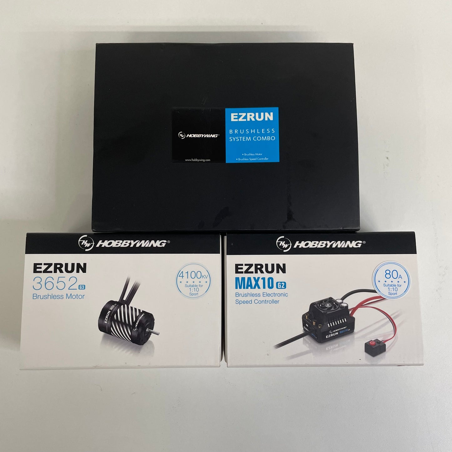 Hobbywing EZRUN Max10 G2 Brushless Sensored ESC & Motor Combo