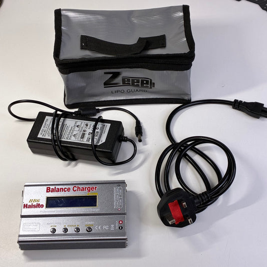 Digital Balance Charger Lipo NiMh & Charge Sack