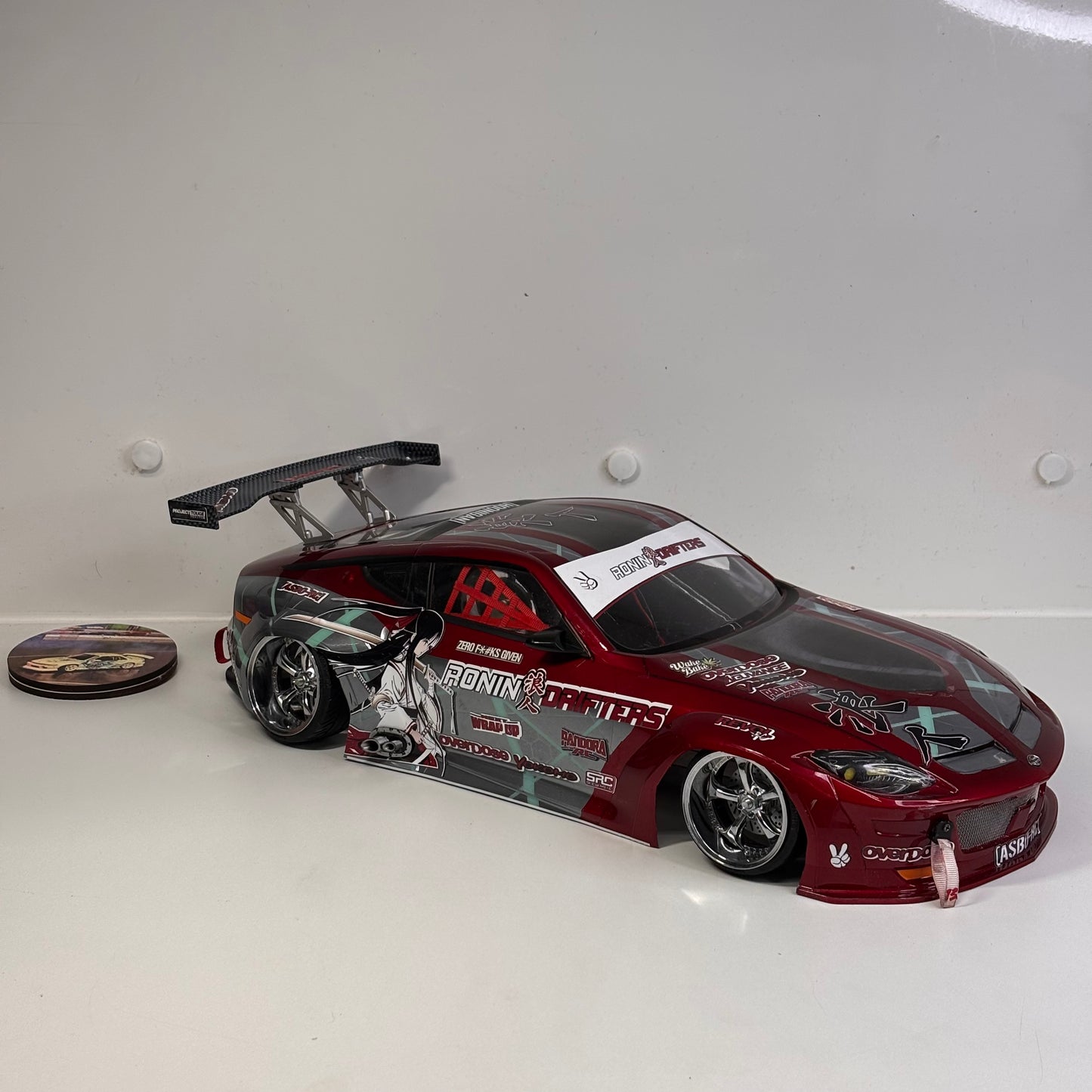 Bodyshell Red Nissan Z400 Ronin Drift Lounge
