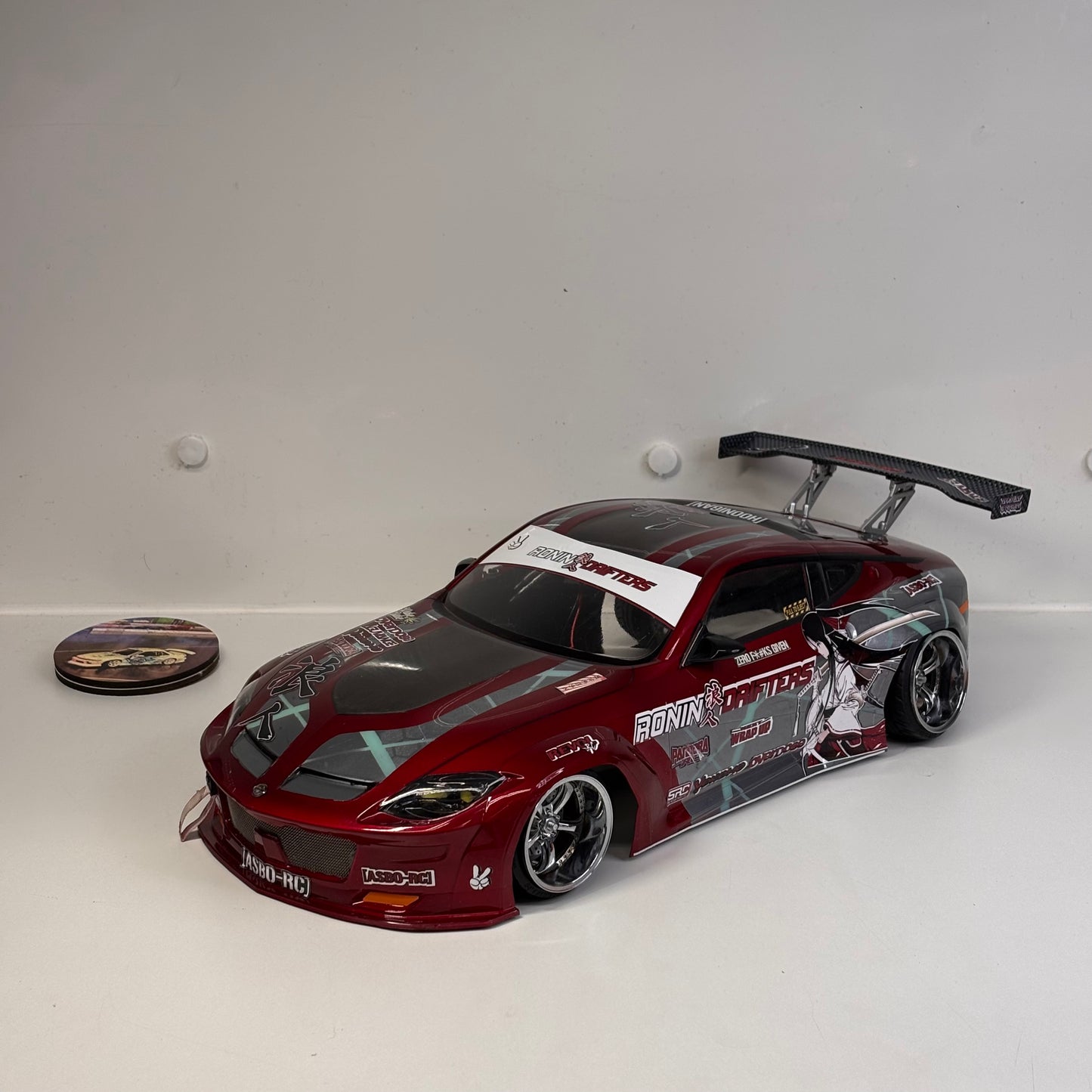 Bodyshell Red Nissan Z400 Ronin Drift Lounge