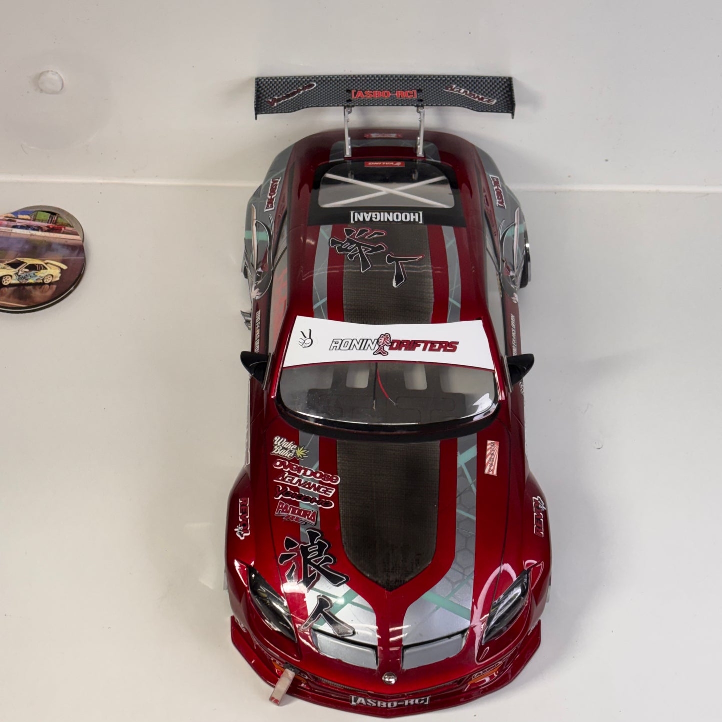 Bodyshell Red Nissan Z400 Ronin Drift Lounge