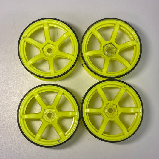 Yokomo Yellow Wheels Offset 6