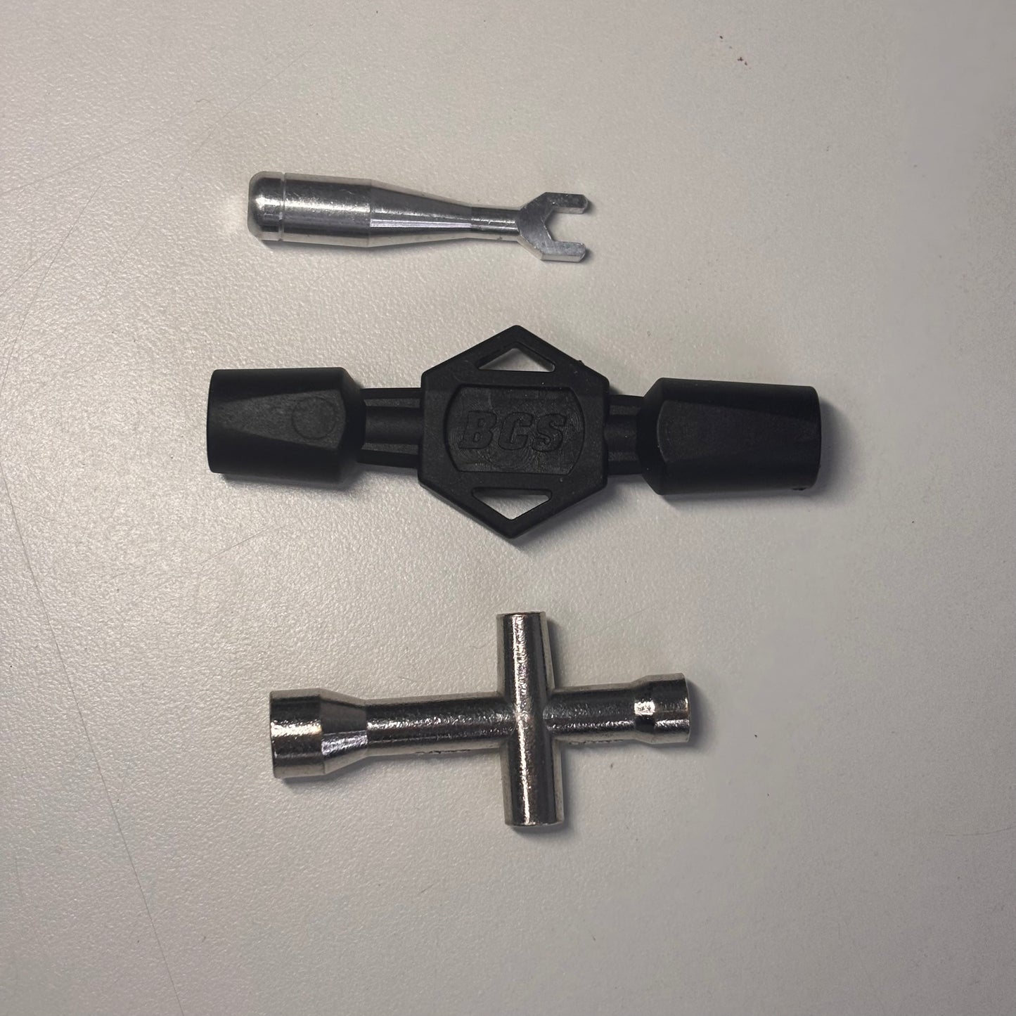 Black Tool 3 Pcs Wheel Hex & Turnbuckle Spanner