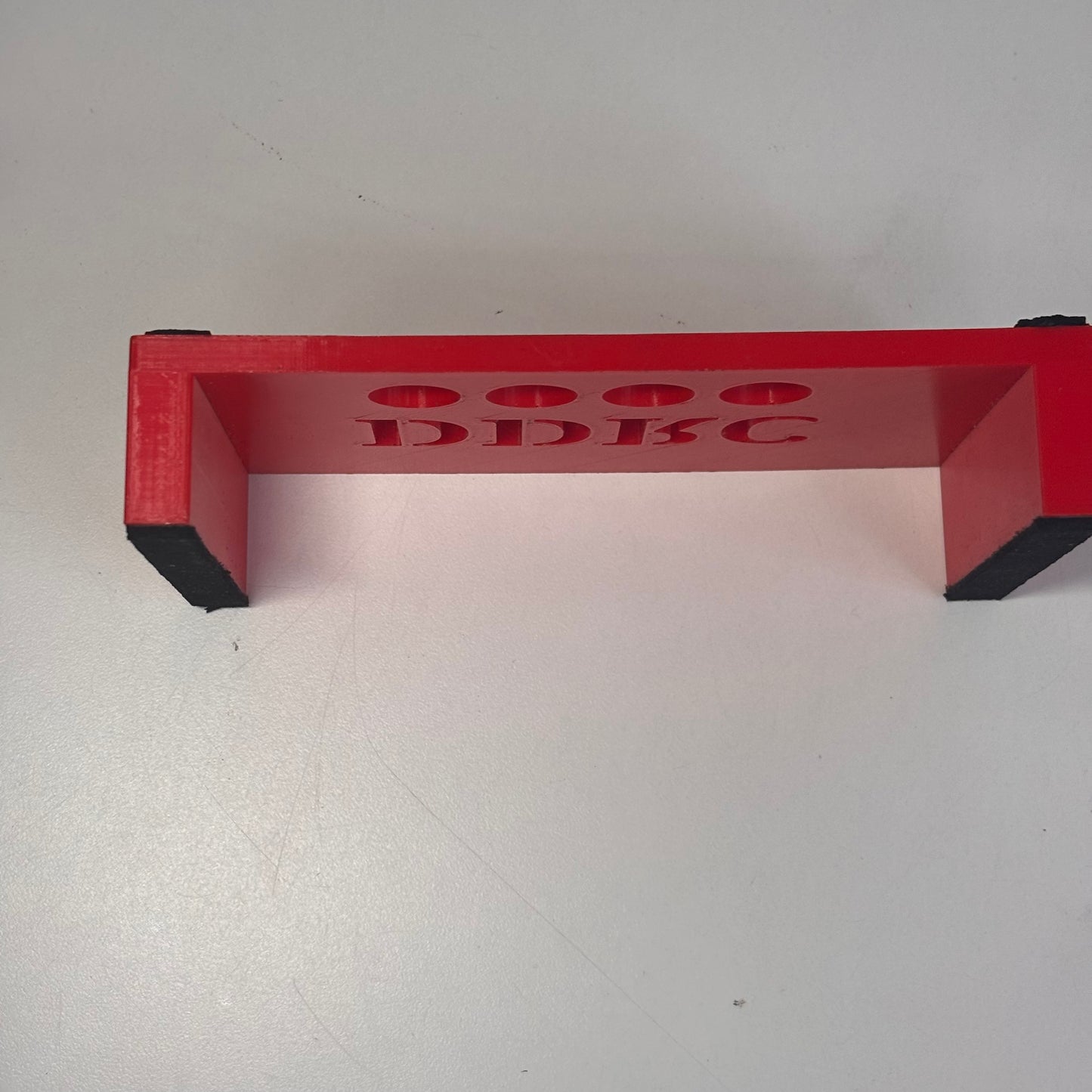 DDRC Red 3D Printed Red Chassis Shock Stand