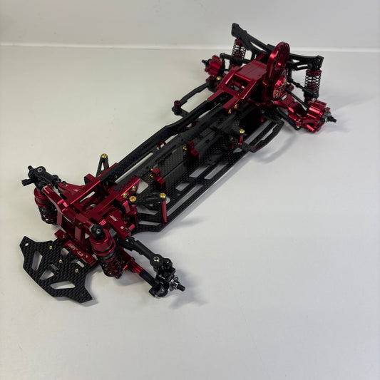 MST RMX 2.5 Full Option RWD Red Alloy & Carbon RWD Drift Chassis