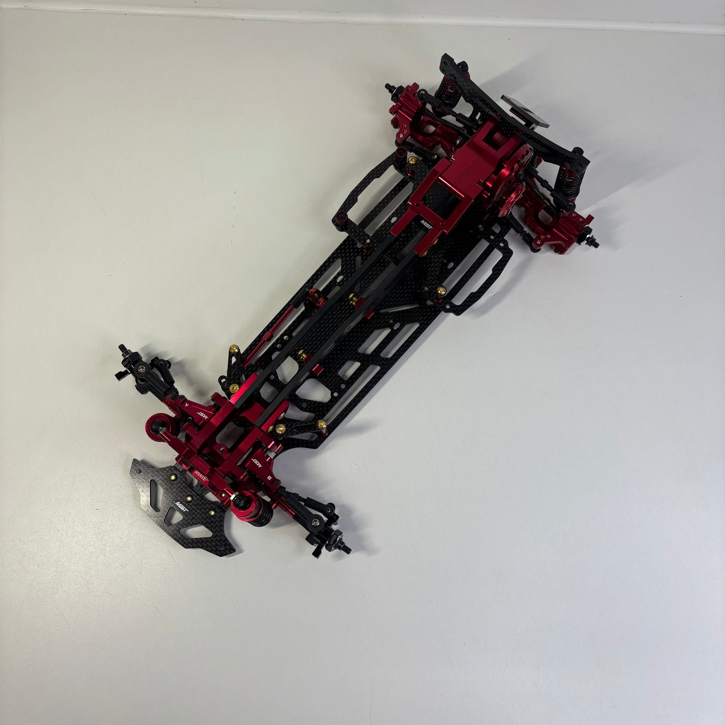 MST RMX 2.5 Full Option RWD Red Alloy & Carbon RWD Drift Chassis