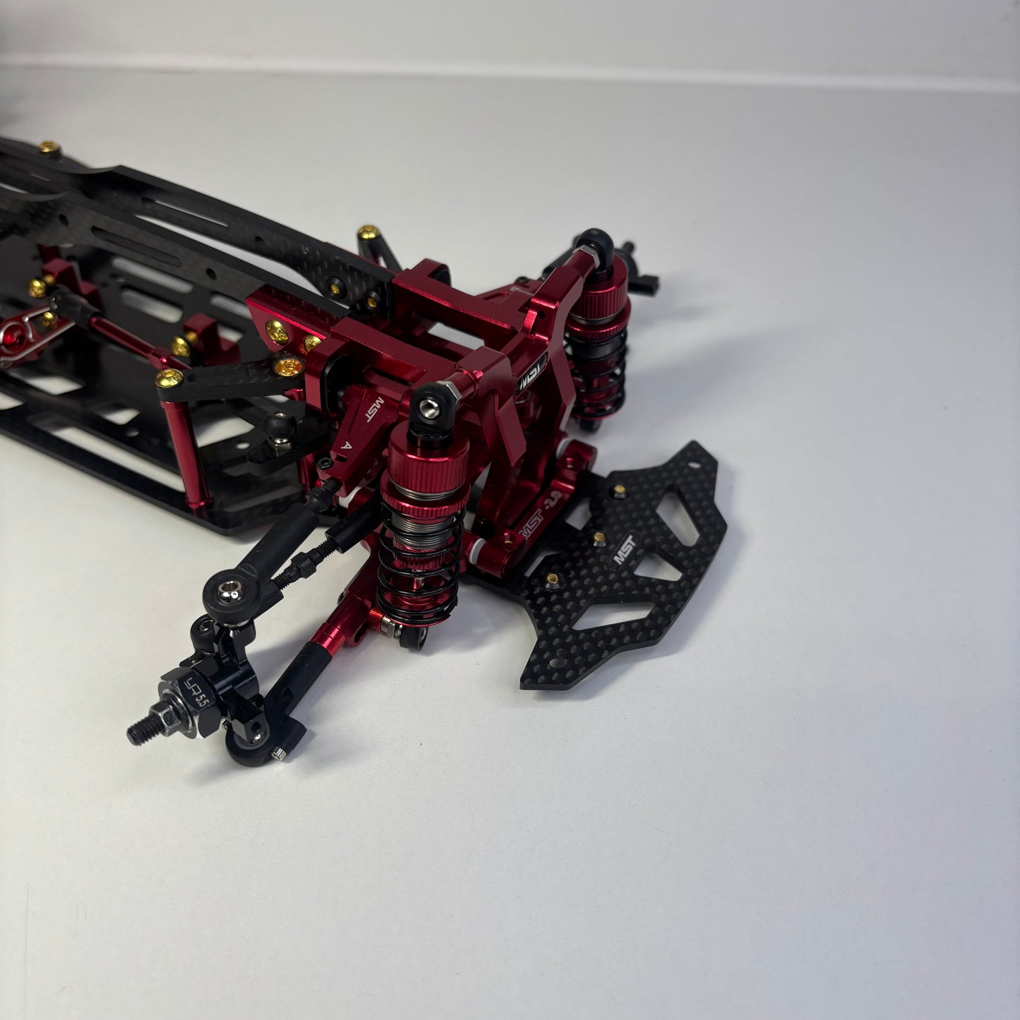 MST RMX 2.5 Full Option RWD Red Alloy & Carbon RWD Drift Chassis