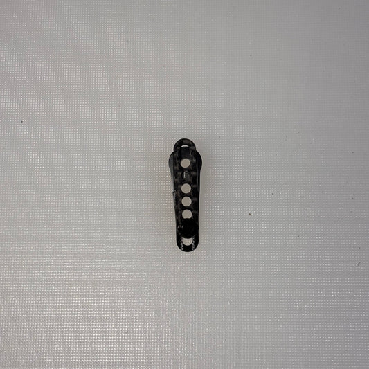 Black Carbon Alloy Servo Horn Adjustable