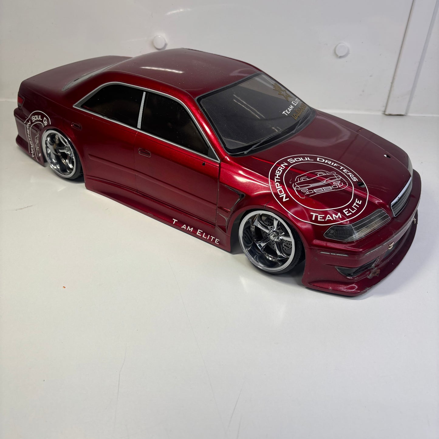 Toyota Chaser JZX Mark II Red Bodyshell