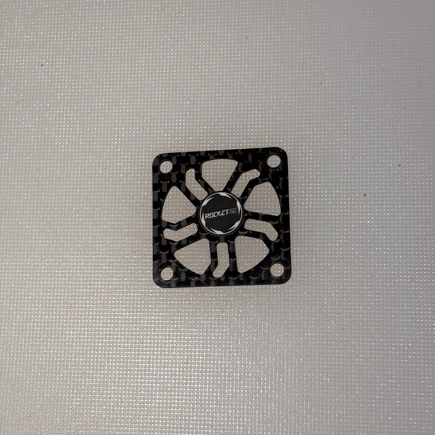 Rocket RC Black Carbon Fan Cover