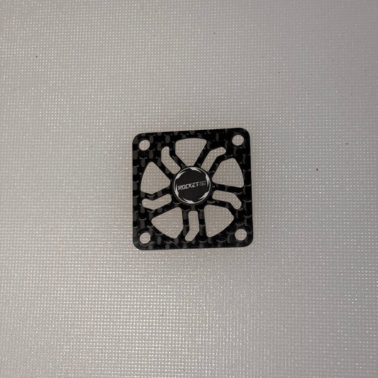 Rocket RC Black Carbon Fan Cover