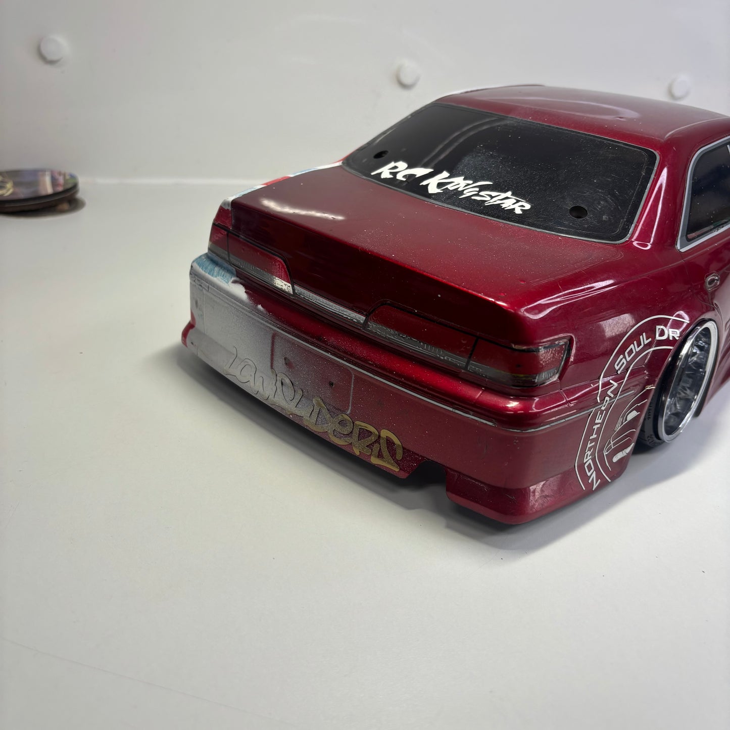Toyota Chaser JZX Mark II Red Bodyshell
