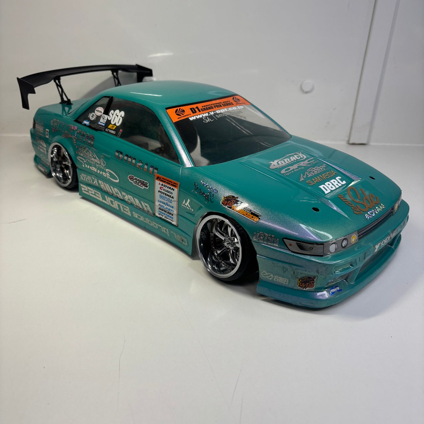 Nissan PS13 Teal Pearlescent Bodyshell