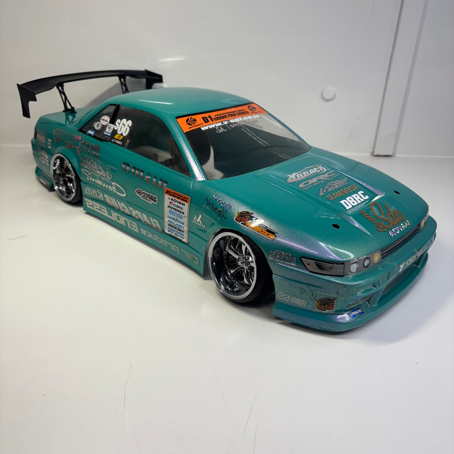 Nissan PS13 Teal Pearlescent Bodyshell