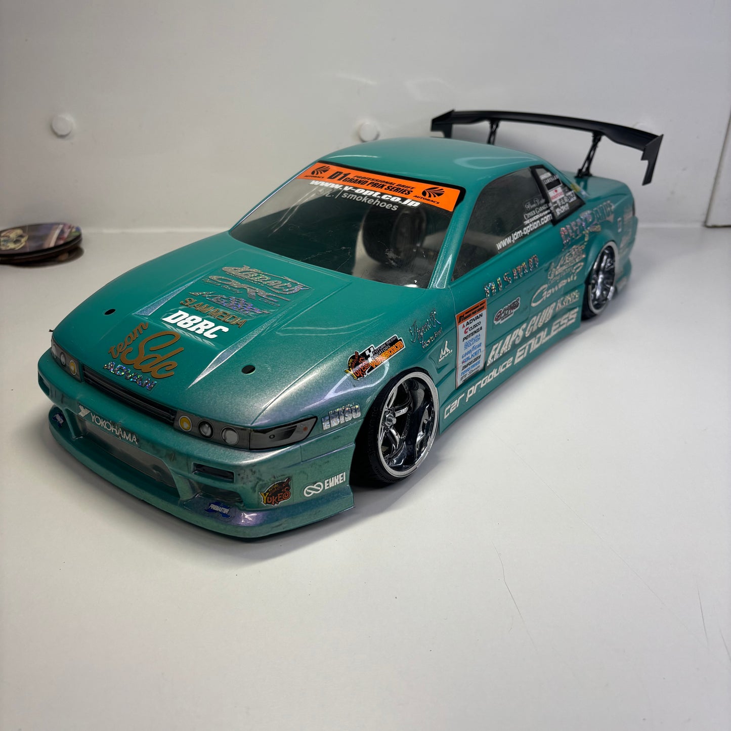 Nissan PS13 Teal Pearlescent Bodyshell