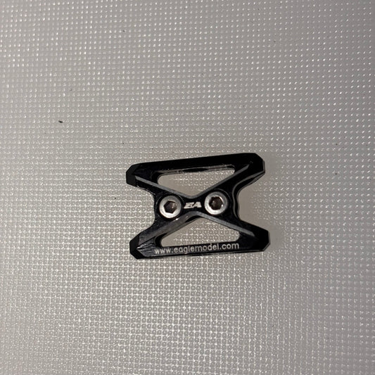Black Alloy Eagle Racing Cable Clamp