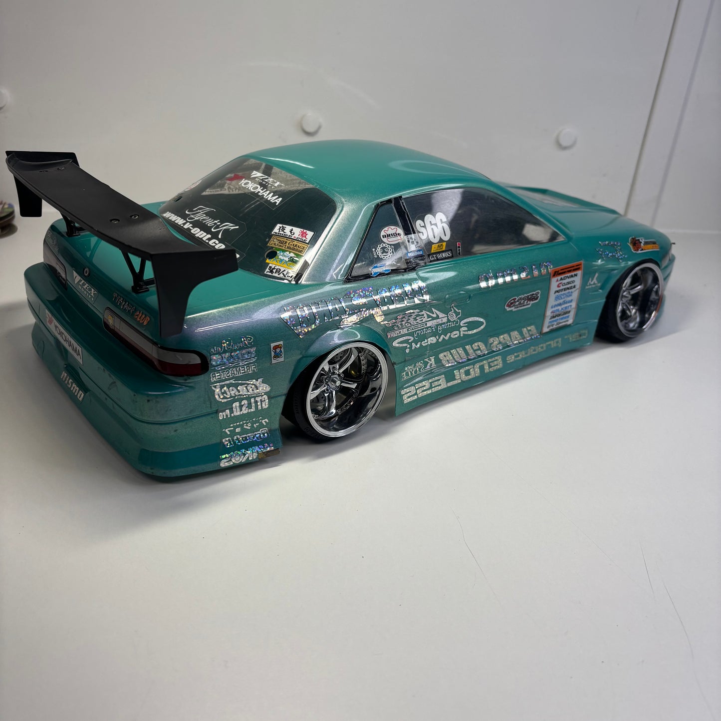 Nissan PS13 Teal Pearlescent Bodyshell