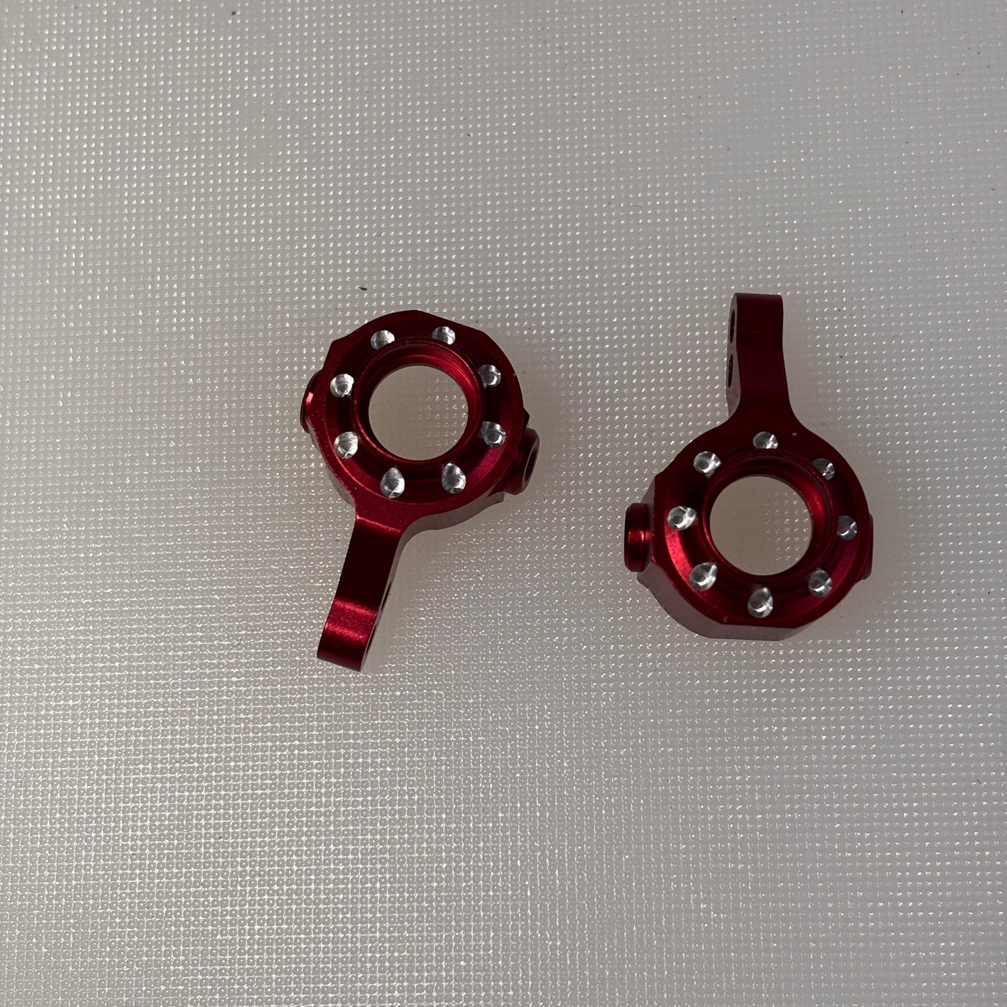 Overdose Red Alloy Front Knuckles