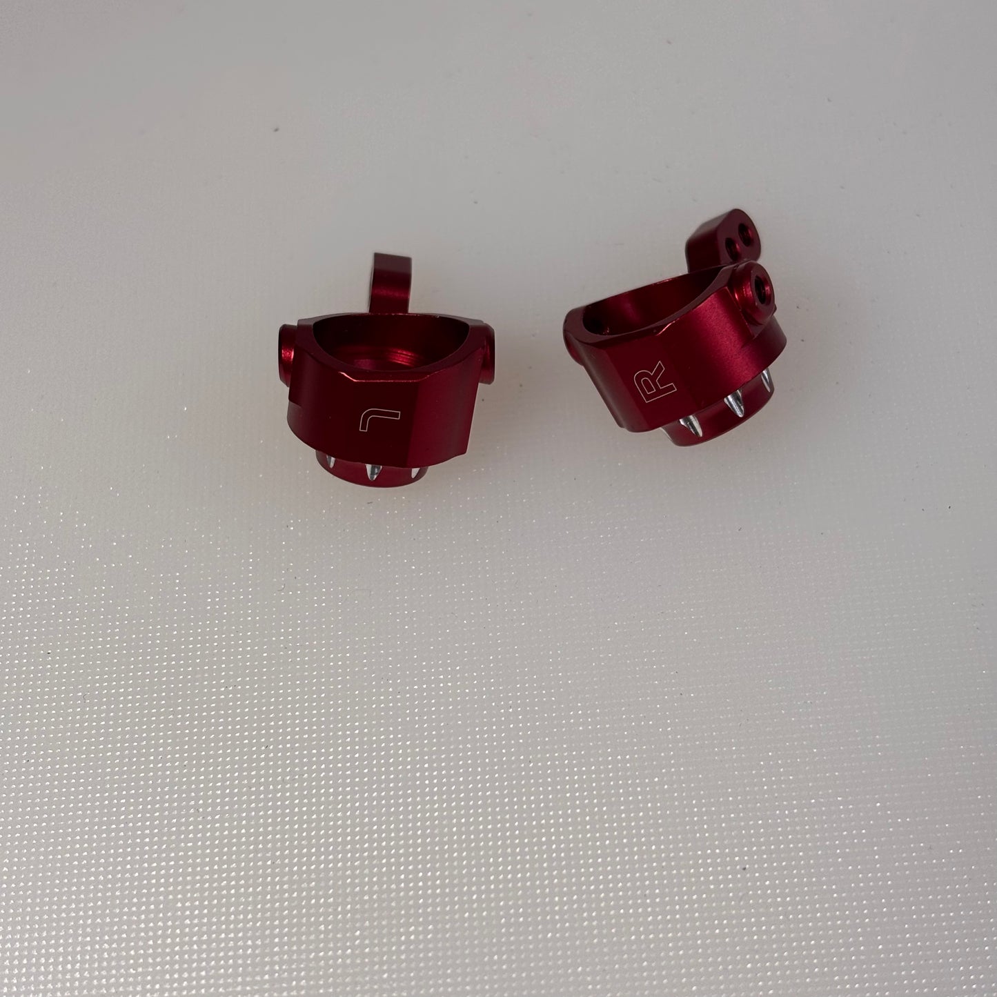 Overdose Red Alloy Front Knuckles