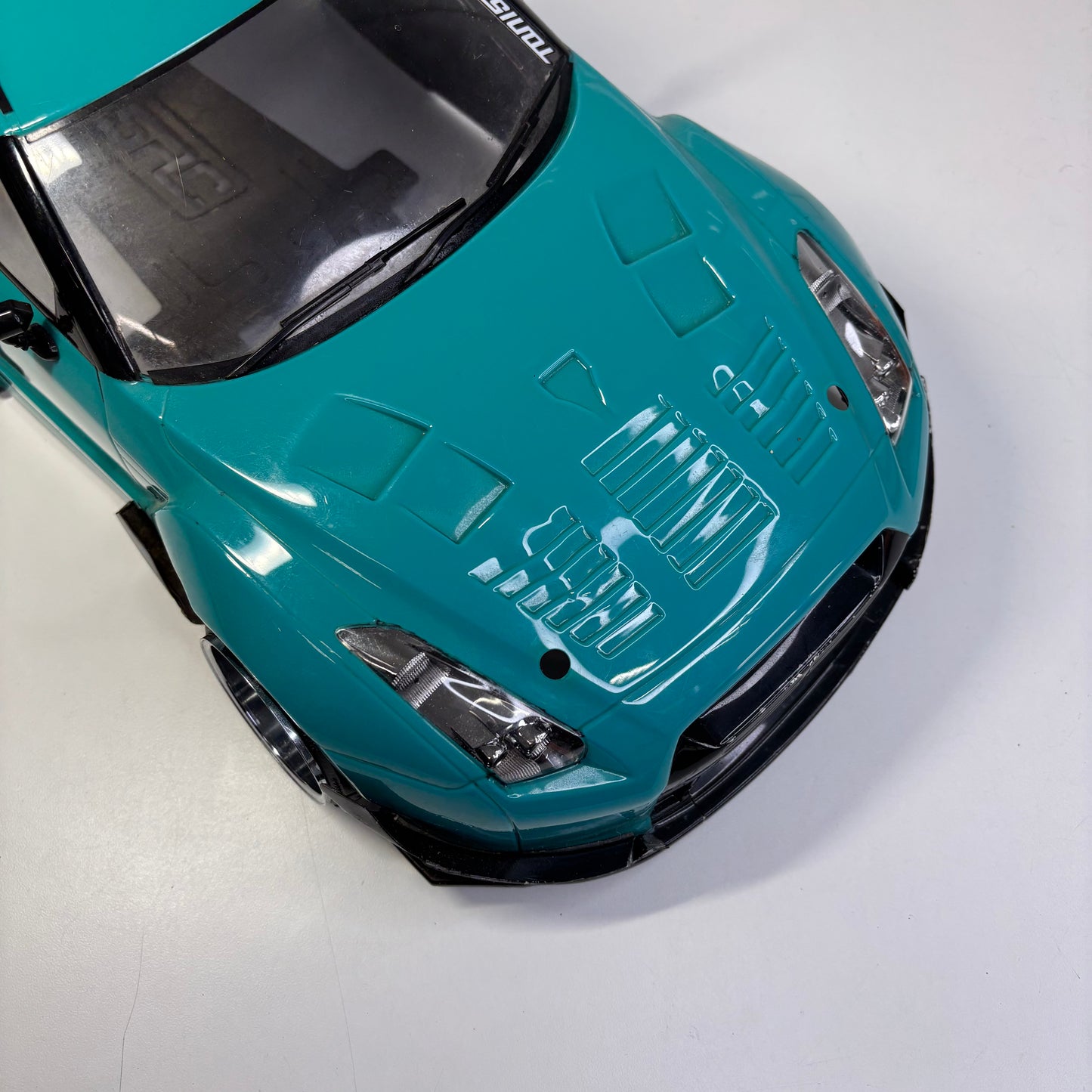 Nissan Skyline R35 GTR Teal Bodyshell